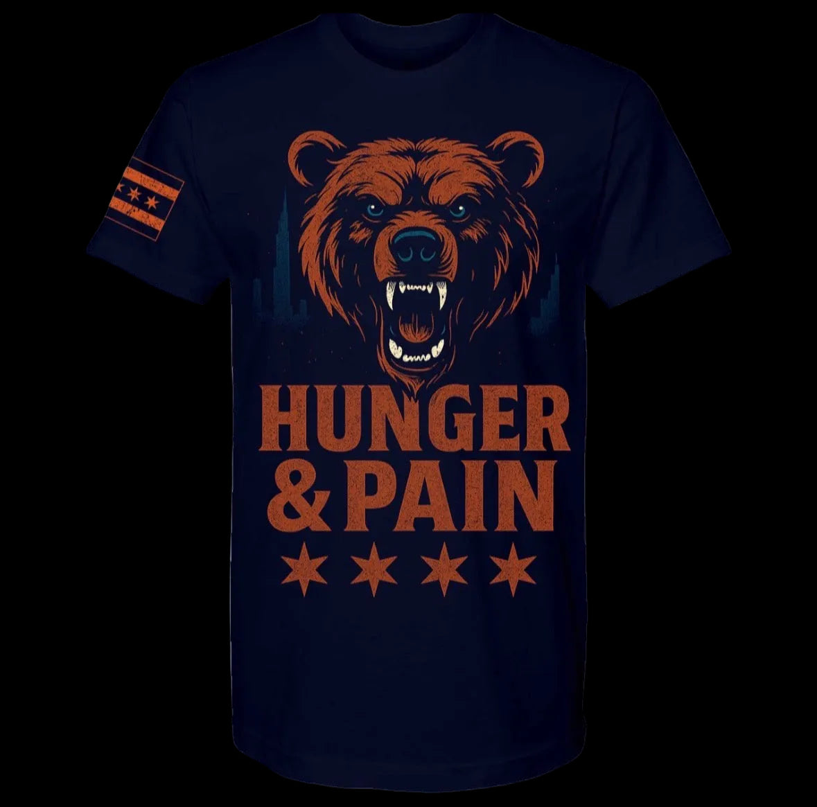 HUNGER&PAIN bears shirt